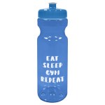 28 Oz. Poly-clear™ Fitness Bottle - 50020 TRNCLR Silkscreen 28 Oz. Poly-clear™ Fitness Bottle - 50020 TRNCLR Silkscreen