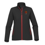 Stormtech Orbiter Women's Softshell - KSB1W BLACK BRIGHTRED Embroidery Stormtech Orbiter Women's Softshell - KSB1W BLACK BRIGHTRED Embroidery