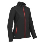 Stormtech Orbiter Women's Softshell - KSB1W BLACK BRIGHTRED SIDE Stormtech Orbiter Women's Softshell - KSB1W BLACK BRIGHTRED SIDE