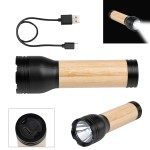 Bamboo Rechargeable Led Flashlight 2 Bamboo Rechargeable Led Flashlight 2