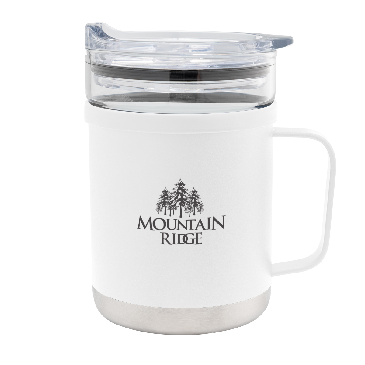 15 Oz. Glass & Stainless Steel Mug 1