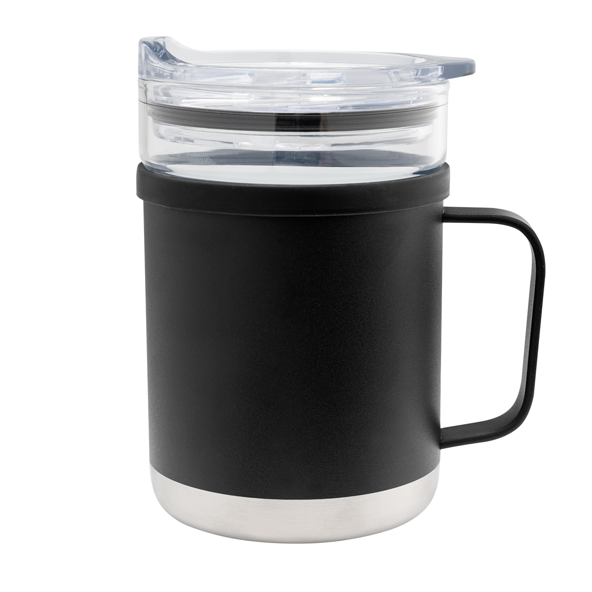 15 Oz. Glass & Stainless Steel Mug 1