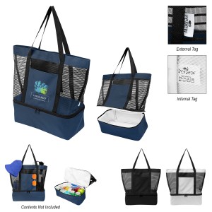 Marley Rpet Mesh Tote Bag With Cooler 1 Marley Rpet Mesh Tote Bag With Cooler 1