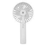 Mist Fan With Phone Stand - 80028 WHT Blank Mist Fan With Phone Stand - 80028 WHT Blank