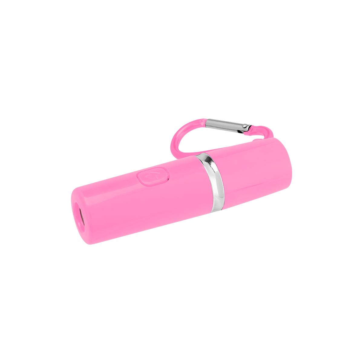 Rechargeable Portable Alarm And Flashlight With Carabiner Attachment 1