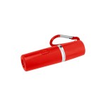 Rechargeable Portable Alarm And Flashlight With Carabiner Attachment - 20112 RED Rechargeable Portable Alarm And Flashlight With Carabiner Attachment - 20112 RED