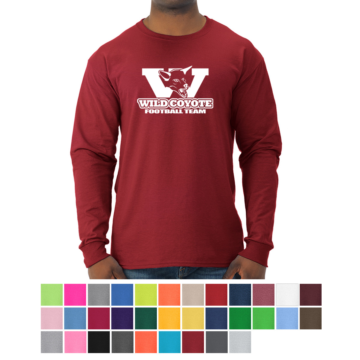 Jerzees® - Dri-power® Long Sleeve 50/50 T-shirt 1