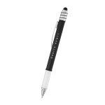 Rabs Spin Top Stylus Ruler Pen - 12027 BLKSIL Padprint Rabs Spin Top Stylus Ruler Pen - 12027 BLKSIL Padprint