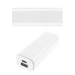 Ul Listed 5,000 Mah Rabs Power Bank - 25342 WHT Blank Ul Listed 5,000 Mah Rabs Power Bank - 25342 WHT Blank
