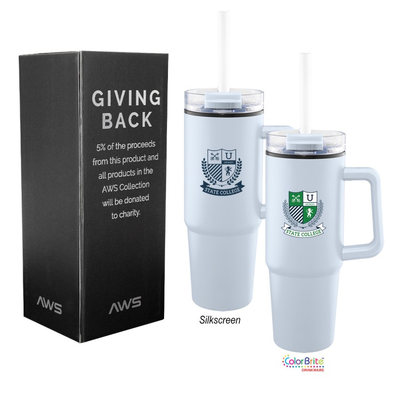 Aws 30 Oz. Intrepid Recycled Tumbler 1 Aws 30 Oz. Intrepid Recycled Tumbler 1
