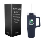Aws 30 Oz. Intrepid Recycled Tumbler - 95253 NAV Colorbrite Aws 30 Oz. Intrepid Recycled Tumbler - 95253 NAV Colorbrite