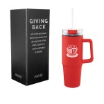 Aws 30 Oz. Intrepid Recycled Tumbler - 95253 RED Silkscreen Aws 30 Oz. Intrepid Recycled Tumbler - 95253 RED Silkscreen