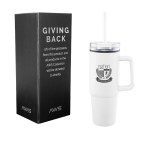 Aws 30 Oz. Intrepid Recycled Tumbler - 95253 WHT Silkscreen Aws 30 Oz. Intrepid Recycled Tumbler - 95253 WHT Silkscreen