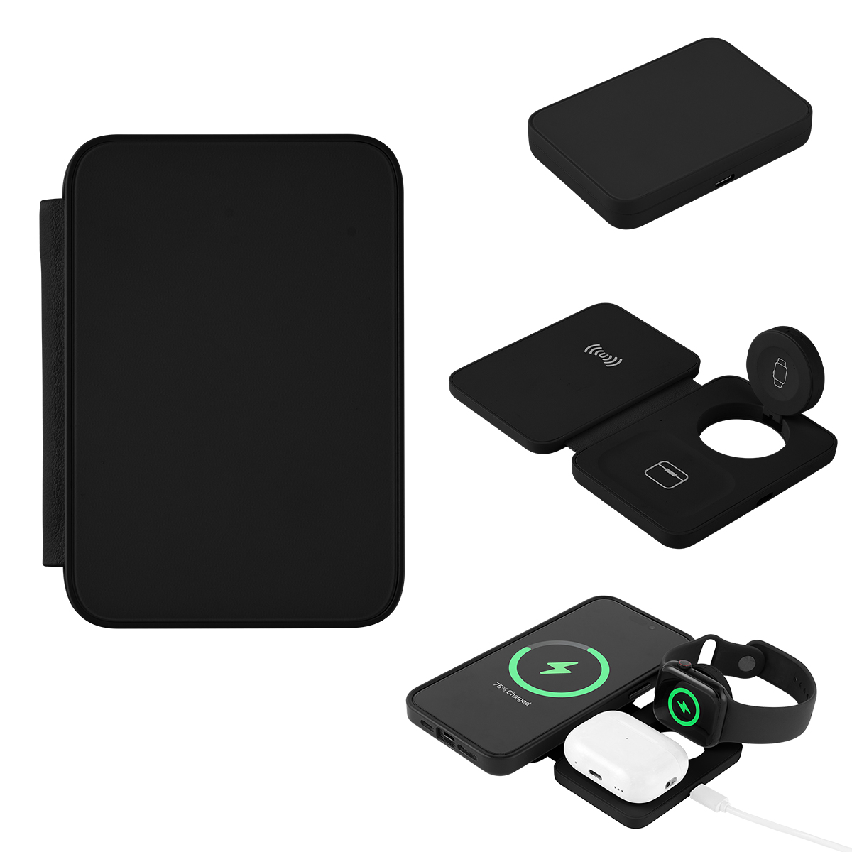 Flip & Fold Wireless Multi-charger 1
