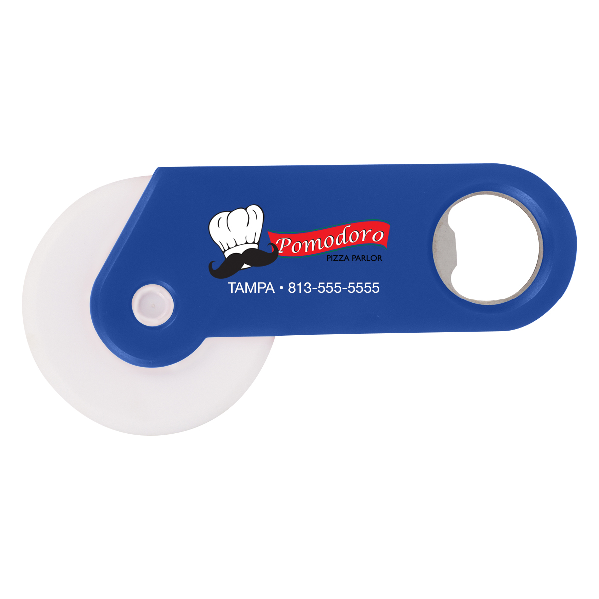 Pizza Cutter With Bottle Opener 1