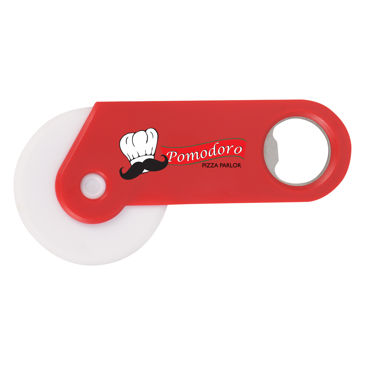 Pizza Cutter With Bottle Opener 1