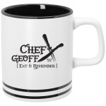 10 Oz. Lacrosse Ceramic Mug - 7190 WHTBLK Ceramic 10 Oz. Lacrosse Ceramic Mug - 7190 WHTBLK Ceramic