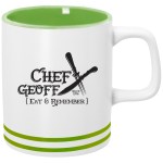 10 Oz. Lacrosse Ceramic Mug - 7190 WHTLIM Ceramic 10 Oz. Lacrosse Ceramic Mug - 7190 WHTLIM Ceramic
