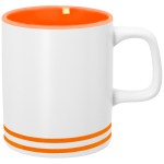 10 Oz. Lacrosse Ceramic Mug - 7190 WHTORN 10 Oz. Lacrosse Ceramic Mug - 7190 WHTORN