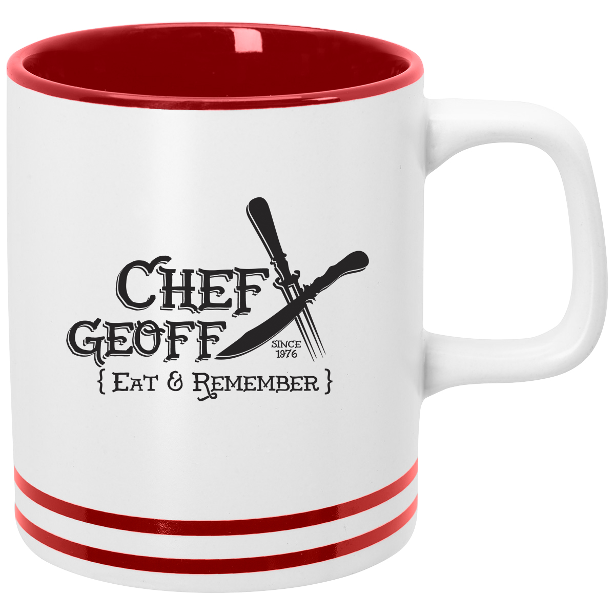 10 Oz. Lacrosse Ceramic Mug 1