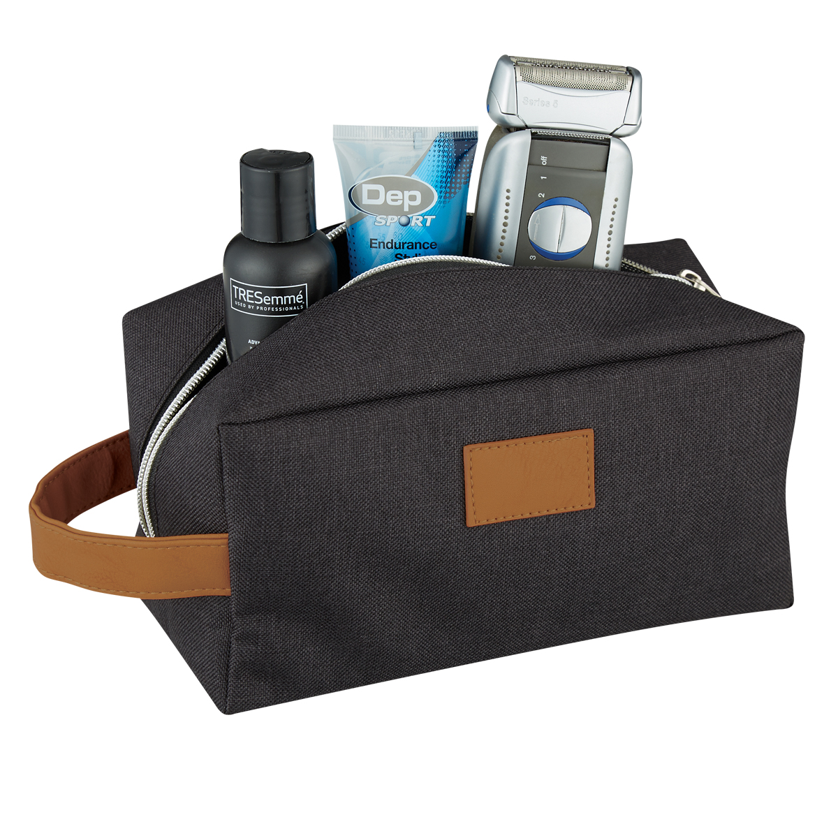 Heathered Recycled Toiletry Bag 1