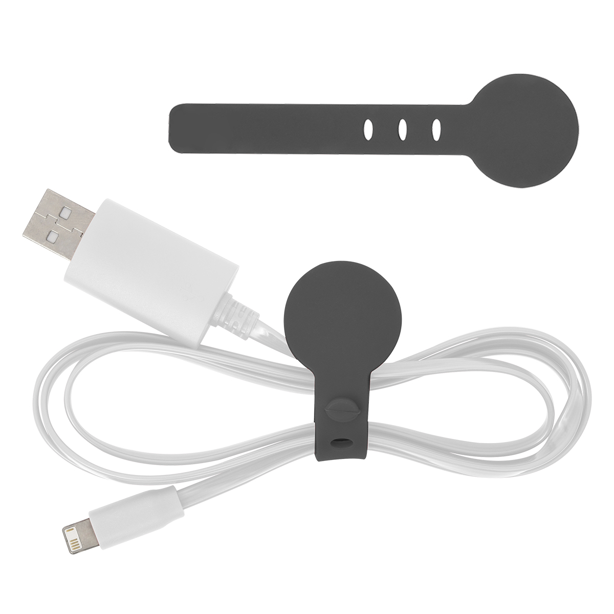 Adjustable Silicone Cable Tie 1