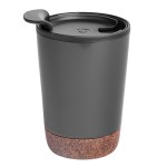 10oz. Stainless Steel Zoe Tumbler With Cork Base - 50144 RED Blank 10oz. Stainless Steel Zoe Tumbler With Cork Base - 50144 RED Blank