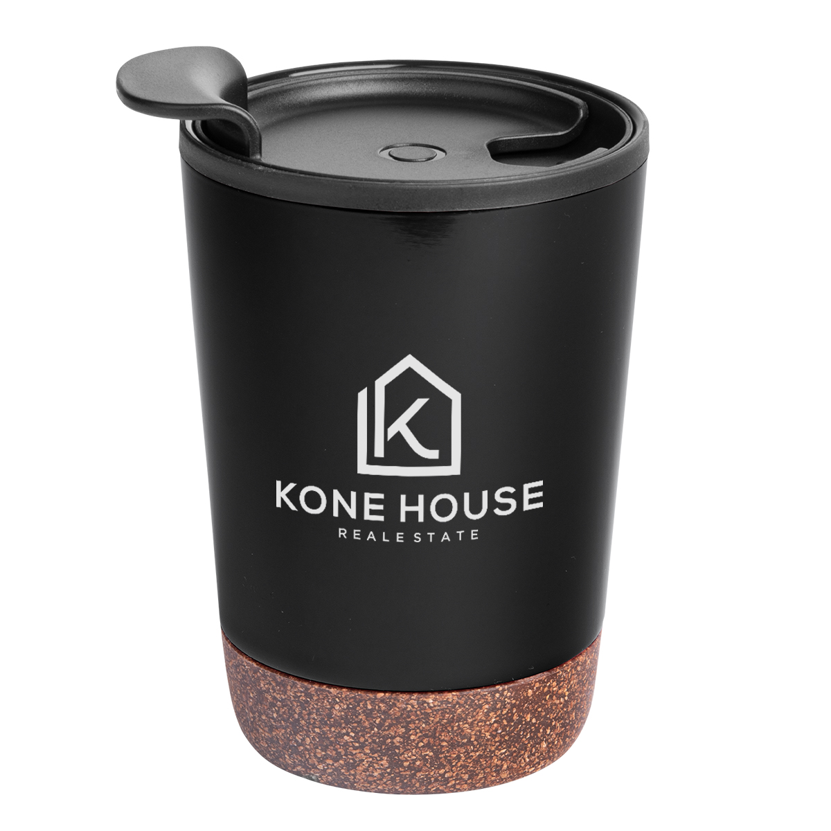 10oz. Stainless Steel Zoe Tumbler With Cork Base 1