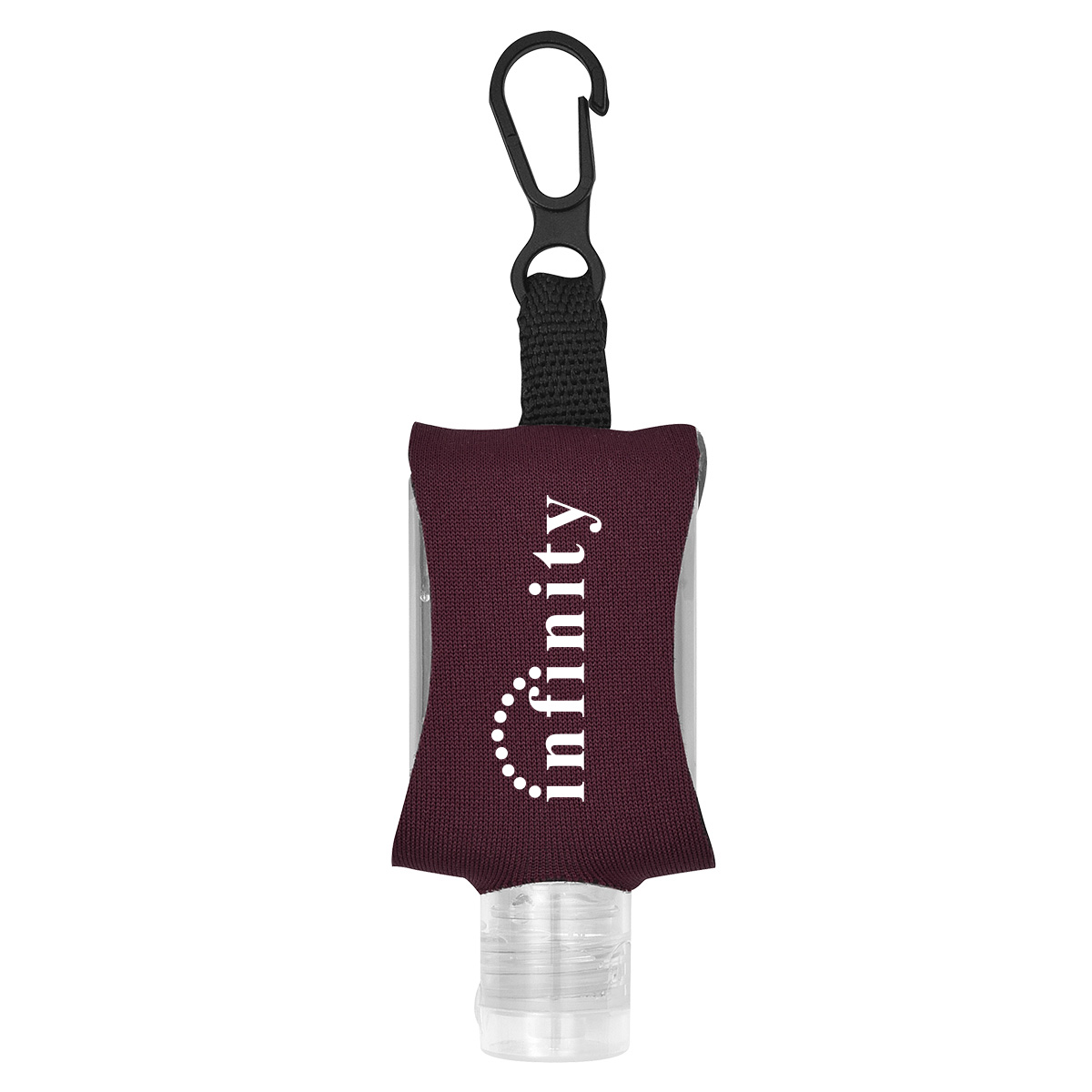 1 Oz. Hand Sanitizer With Eva Case And Clip 1
