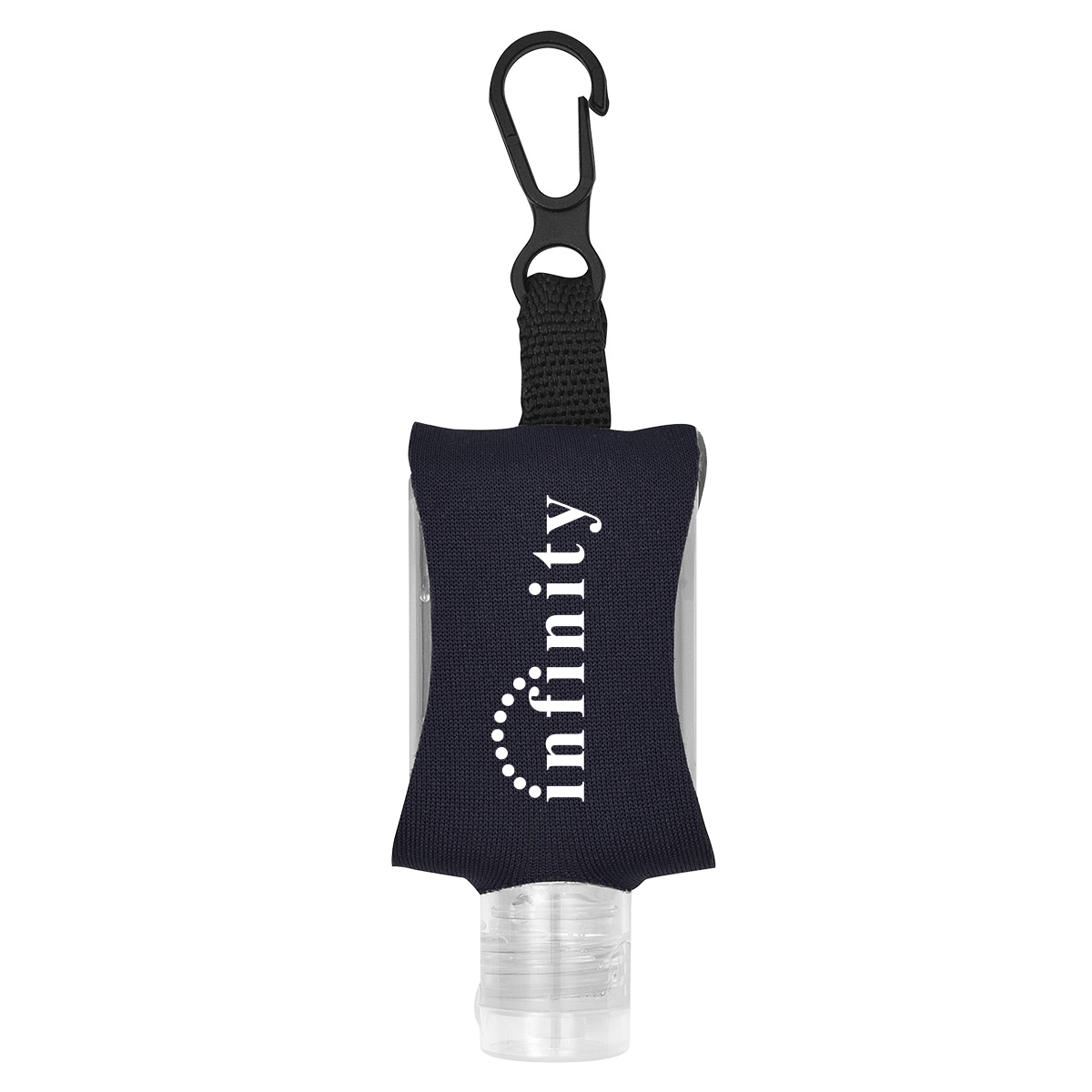 1 Oz. Hand Sanitizer With Eva Case And Clip 1