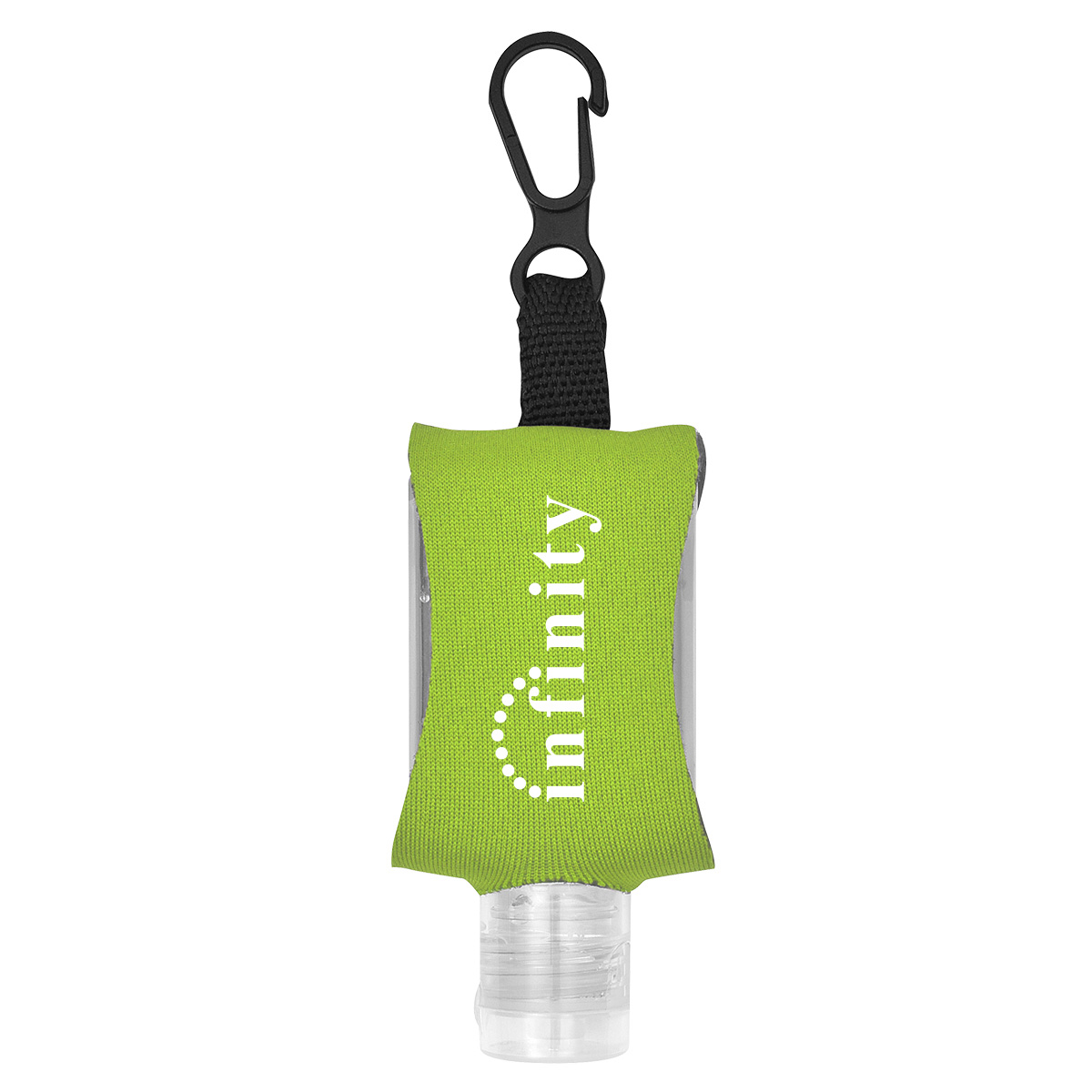 1 Oz. Hand Sanitizer With Eva Case And Clip 1