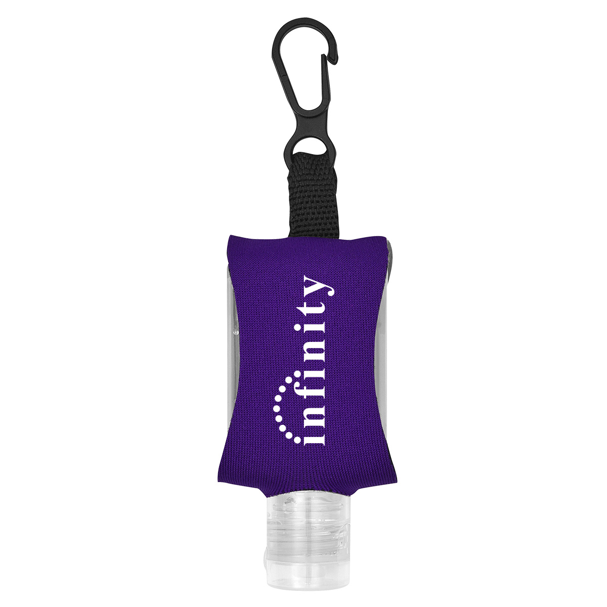 1 Oz. Hand Sanitizer With Eva Case And Clip 1