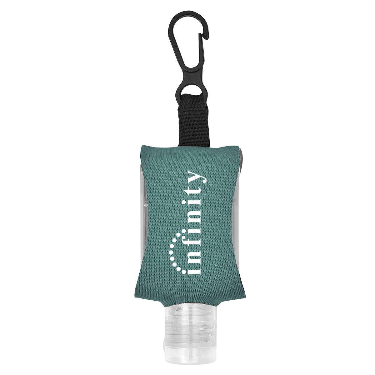 1 Oz. Hand Sanitizer With Eva Case And Clip 1
