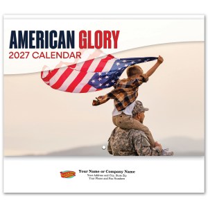 Full Color American Glory Spiral Wall Calendar 1 Full Color American Glory Spiral Wall Calendar 1