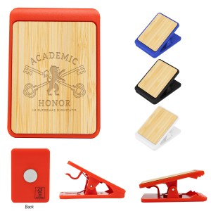 Magnetic Clip With Bamboo Accent 1 Magnetic Clip With Bamboo Accent 1
