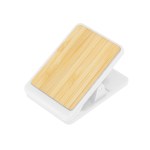 Magnetic Clip With Bamboo Accent - 55247 WHT Angle Magnetic Clip With Bamboo Accent - 55247 WHT Angle