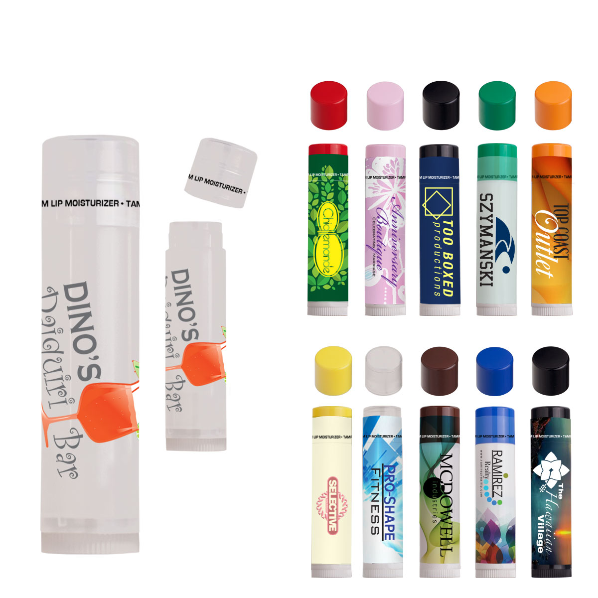 Lip Moisturizer Colors - All Natural Usa Made 1