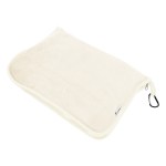 En Route Rpet Travel Blanket With Trolley Pillow Pouch - 8084 CRM Angle En Route Rpet Travel Blanket With Trolley Pillow Pouch - 8084 CRM Angle