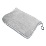 En Route Rpet Travel Blanket With Trolley Pillow Pouch - 8084 GRA Angle En Route Rpet Travel Blanket With Trolley Pillow Pouch - 8084 GRA Angle