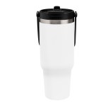 40 Oz. Full Laser Peak Intrepid Recycled Stainless Steel Tumbler - 501640 WHT Blank 40 Oz. Full Laser Peak Intrepid Recycled Stainless Steel Tumbler - 501640 WHT Blank