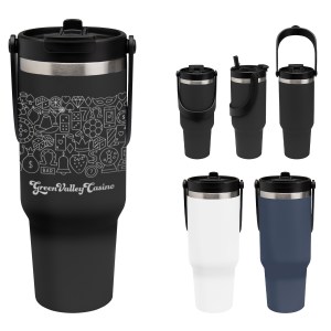 40 Oz. Full Laser Peak Intrepid Recycled Stainless Steel Tumbler 1 40 Oz. Full Laser Peak Intrepid Recycled Stainless Steel Tumbler 1