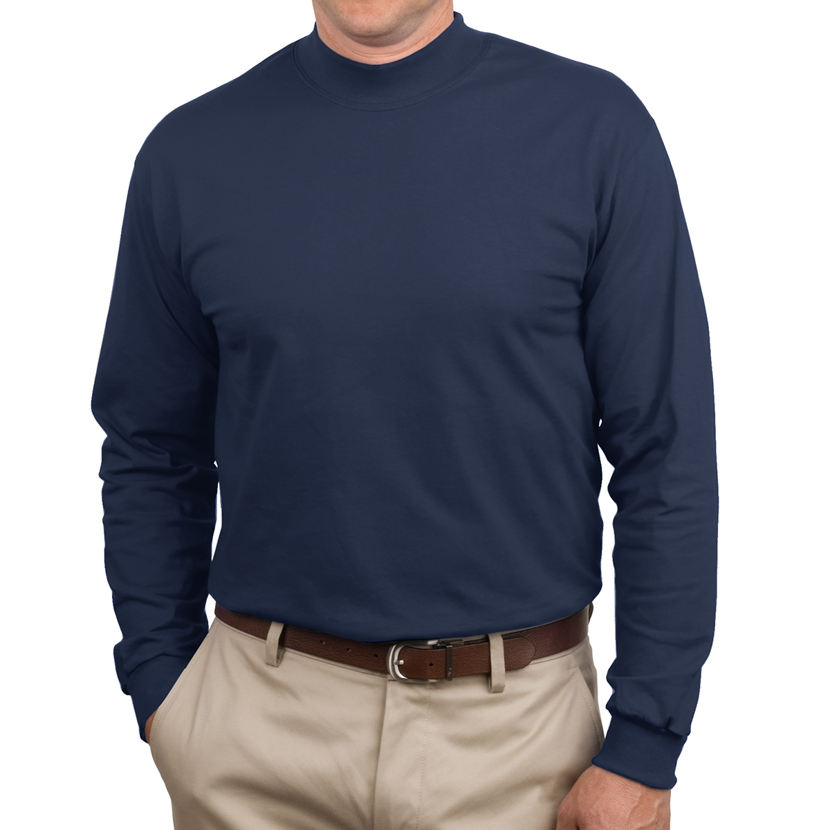 Port & Company® Essential Mock Turtleneck 1