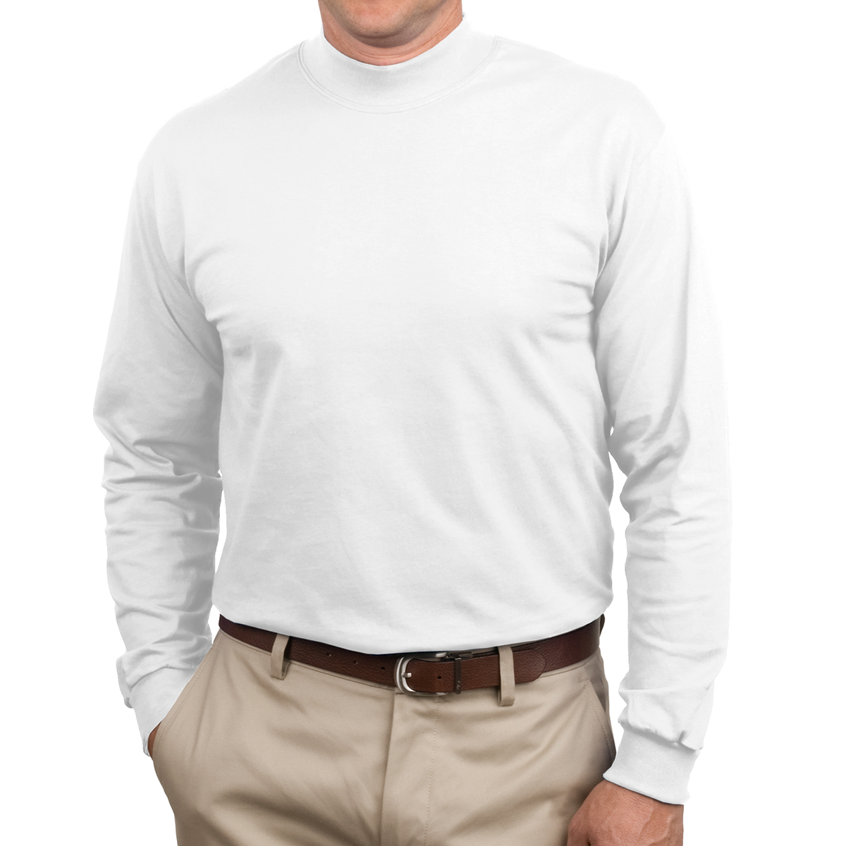 Port & Company® Essential Mock Turtleneck 1