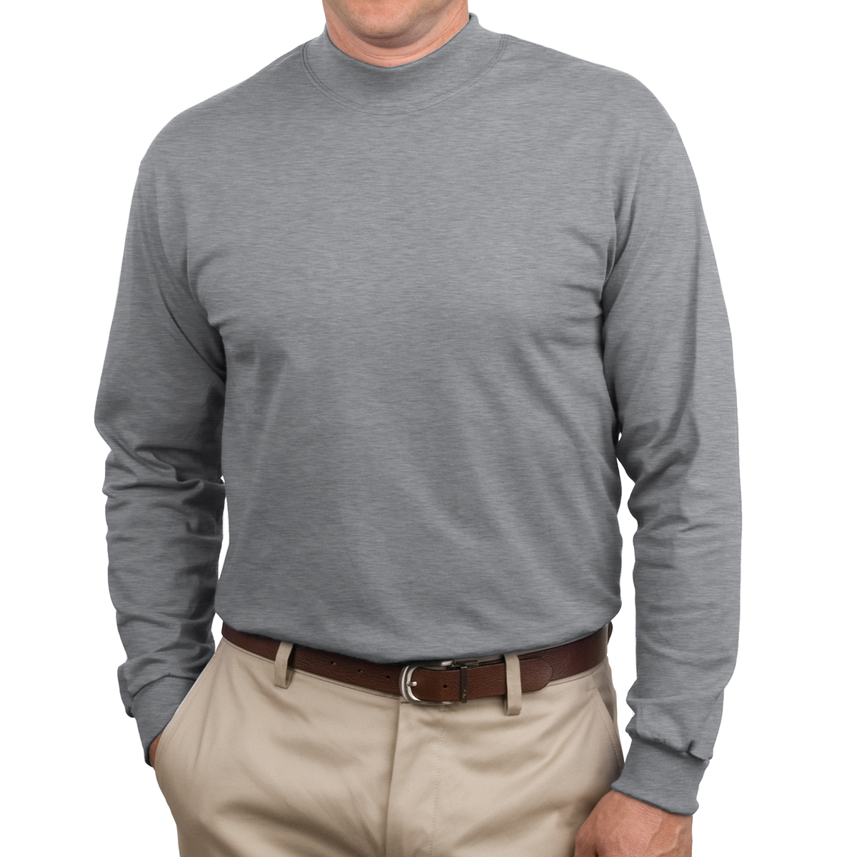 Port & Company® Essential Mock Turtleneck 1
