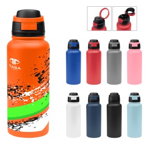 32 Oz. Full Color Pop Sip Recycled Stainless Steel Bottle 1 32 Oz. Full Color Pop Sip Recycled Stainless Steel Bottle 1