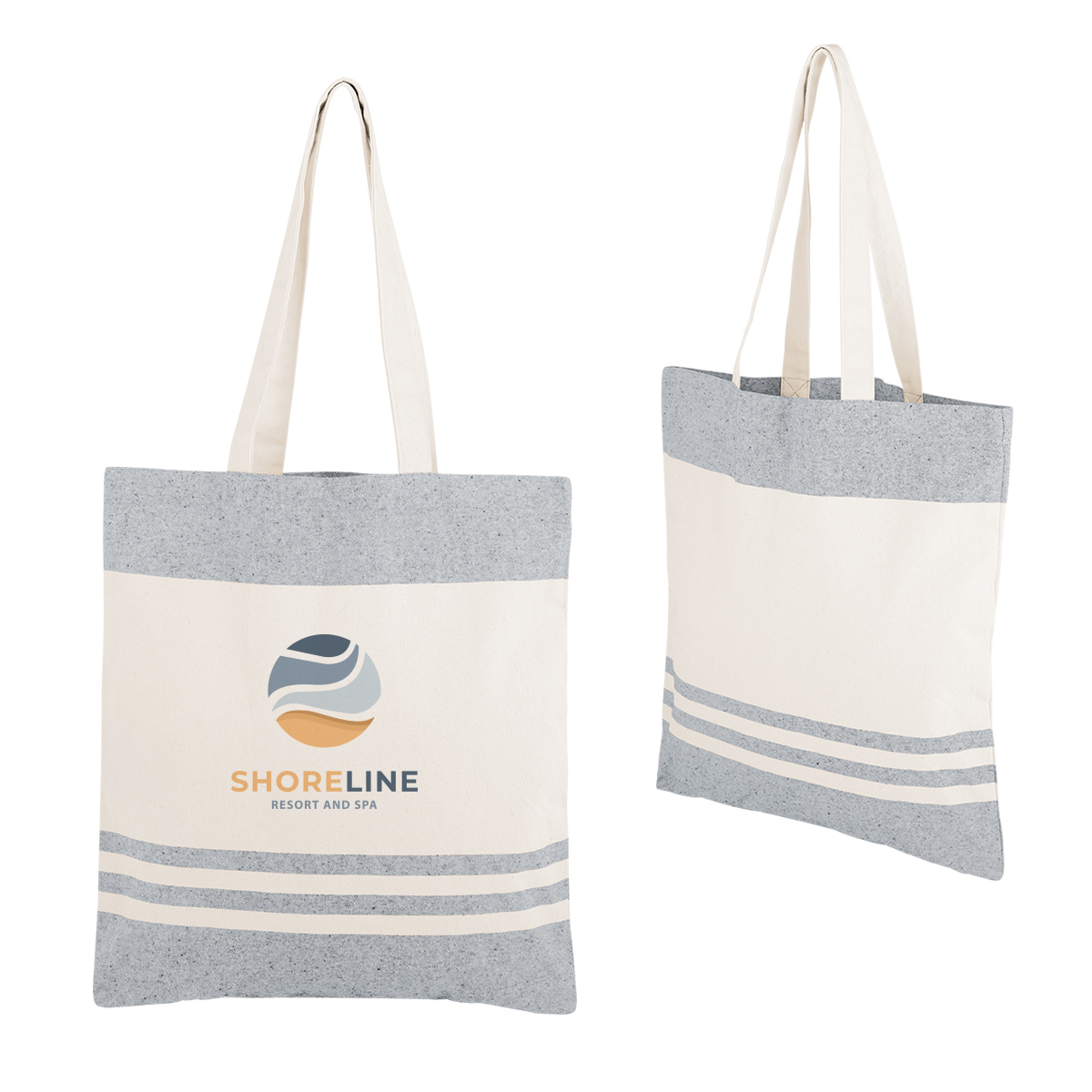Marlo 10 Oz. Recycled Cotton Tote Bag 1