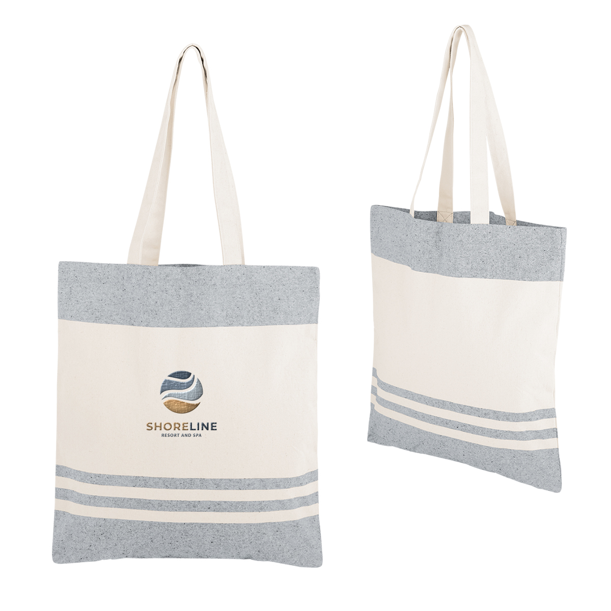 Marlo 10 Oz. Recycled Cotton Tote Bag 1
