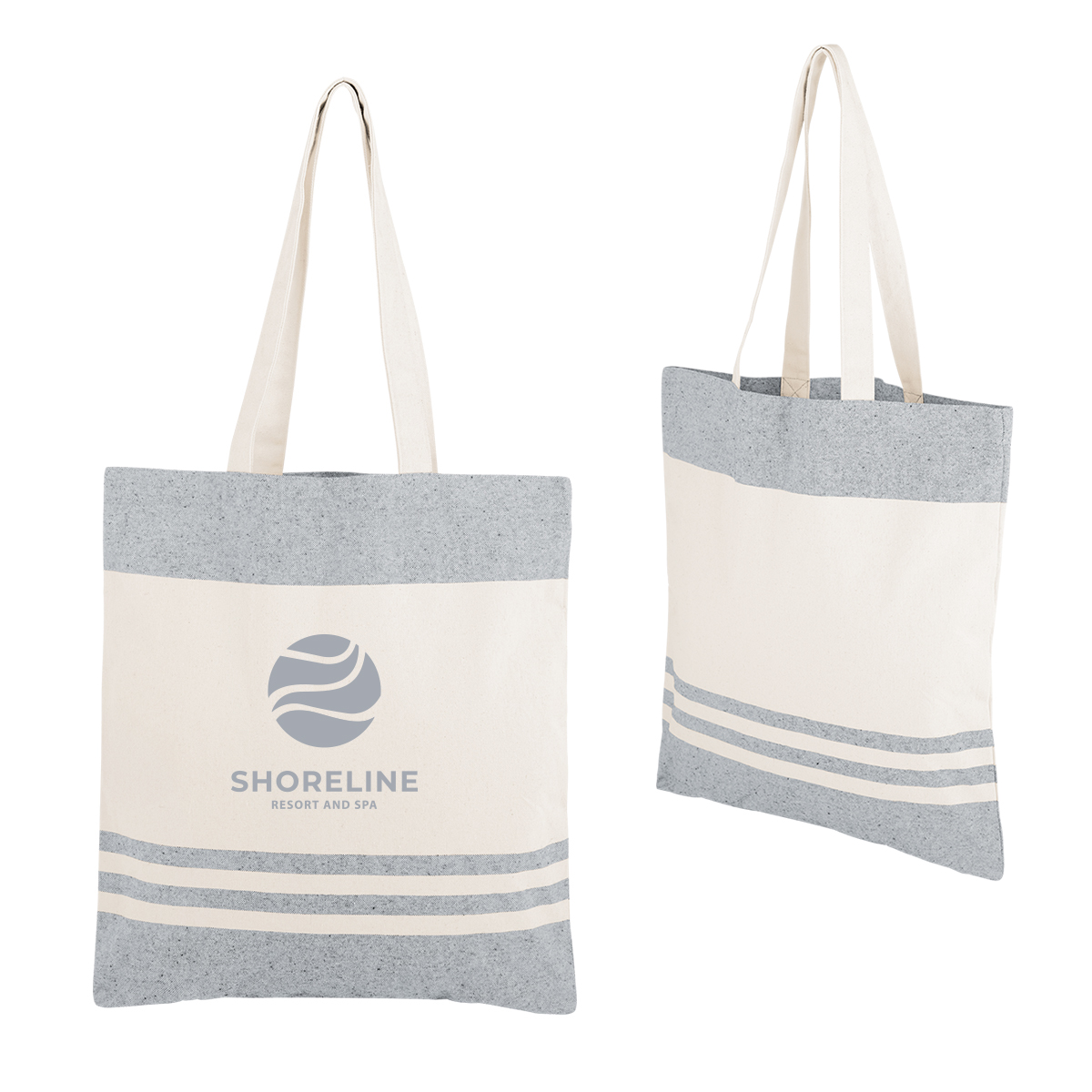 Marlo 10 Oz. Recycled Cotton Tote Bag 1
