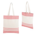 Marlo 10 Oz. Recycled Cotton Tote Bag - 3924 NATRED Blank Marlo 10 Oz. Recycled Cotton Tote Bag - 3924 NATRED Blank