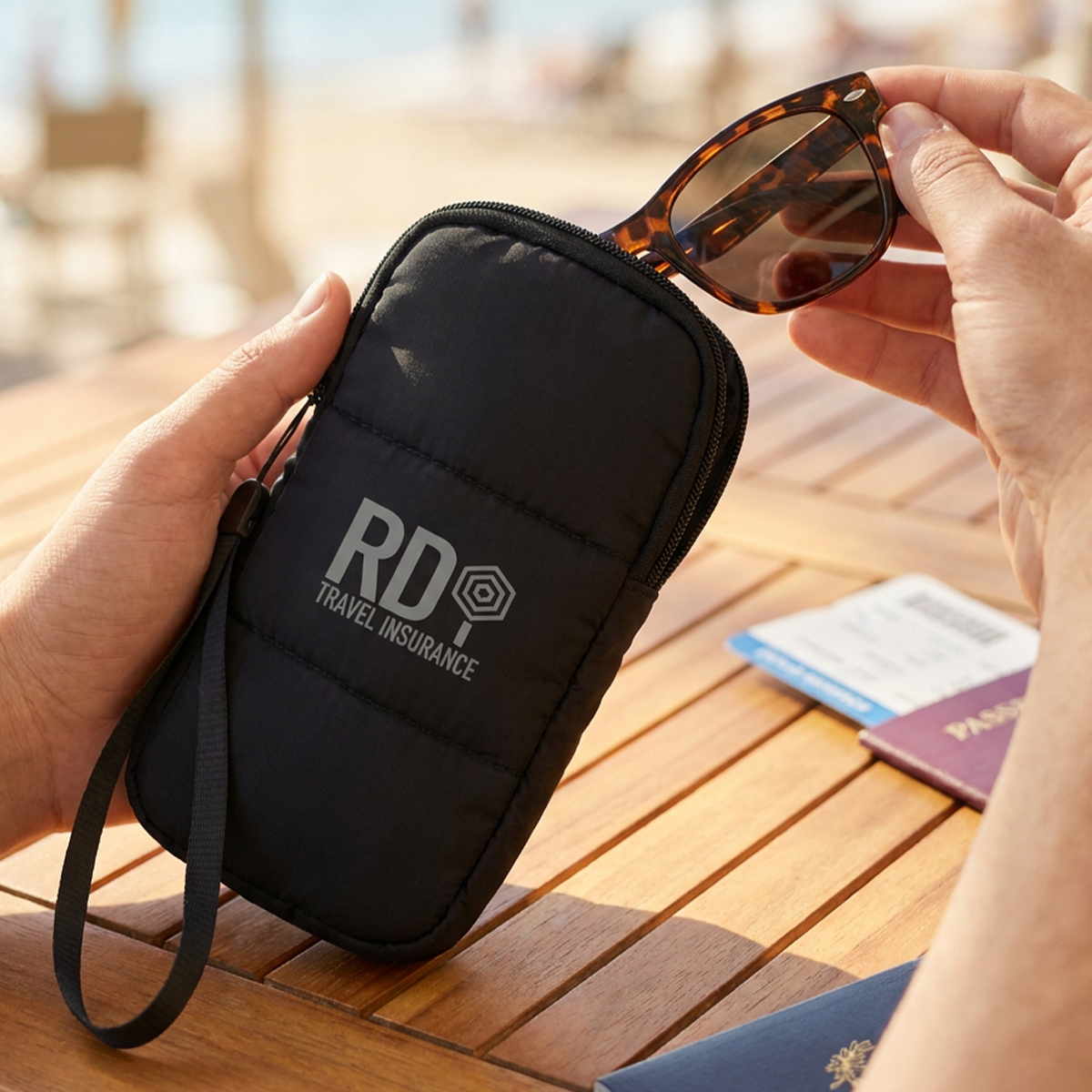 Luxe Puffer Sunglasses Case 1